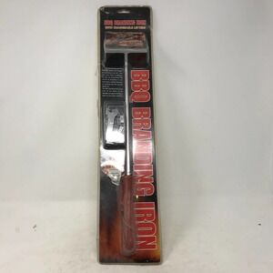 BBQ Branding Iron w Changeable Letters